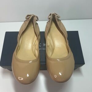 Cole Haan EUC Manhattan Bow Waterproof Ballerina Flats